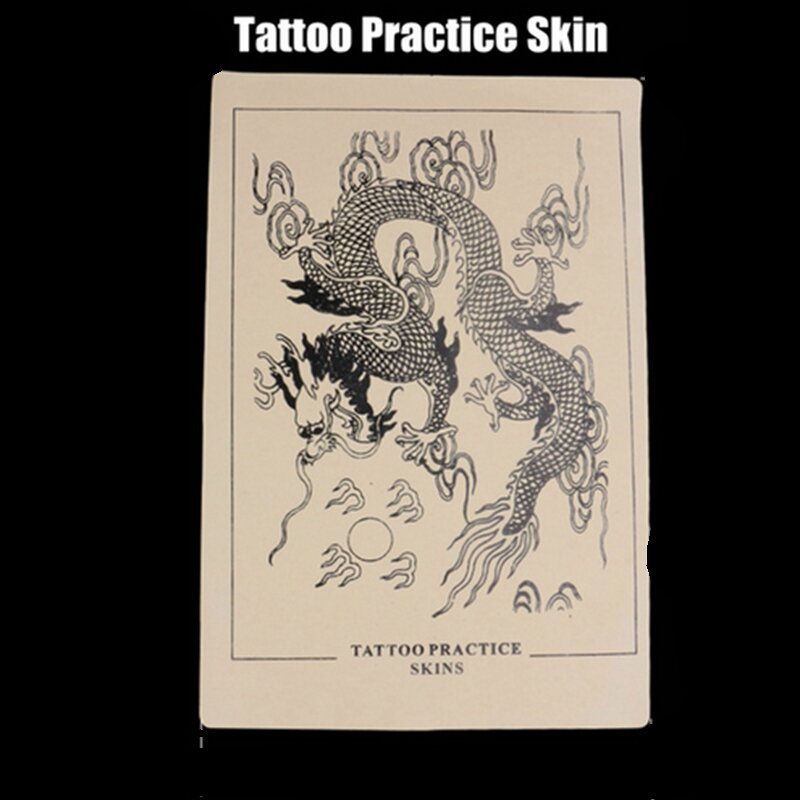 5 PCS mixed High Quality Tattoo Practice Skin Learning Practice Skin for Tattooist on yuelong Tattoo supplier Free Shipping
