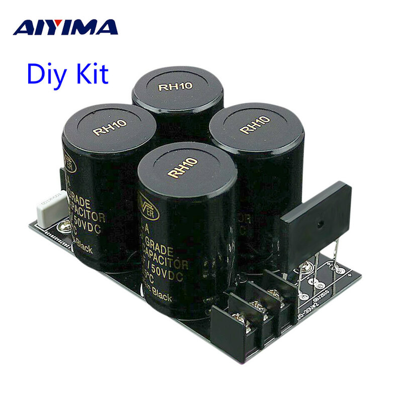 AIYIMA 35A-لوحة مرشح ، 10000 فائق التوهج/50V AC إلى DC ، مصدر صوت ، لوحة طاقة ، مجموعات Diy لمضخم 3886 7293