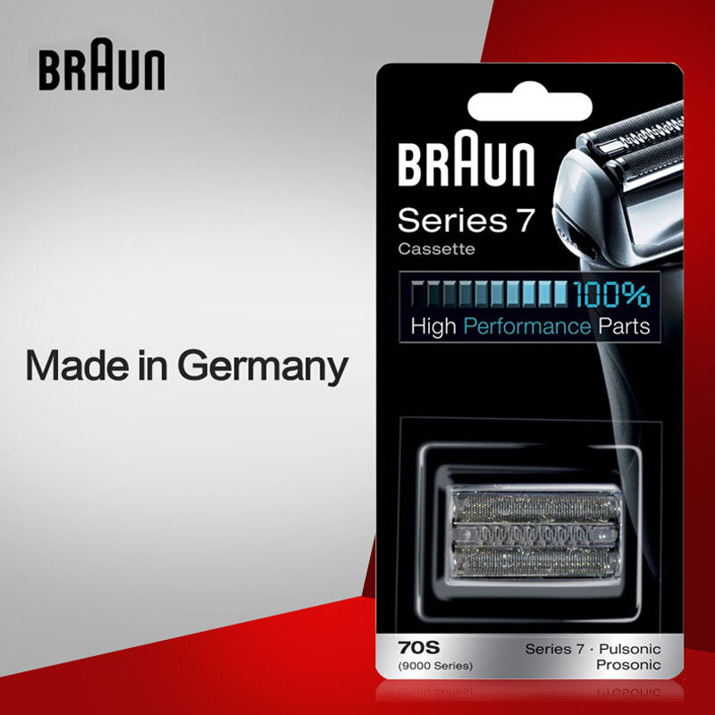 Braun Rasierklinge 70S Ersatz für Serie 7 Elektrische Rasierapparate (720 730 760cc 790cc 9595 9565 9781)