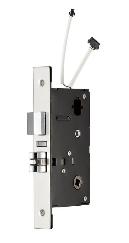 Serratura della porta di buona qualità in acciaio inossidabile vendita calda serratura della porta della carta RFID intelligente serratura elettrica della porta dell'hotel
