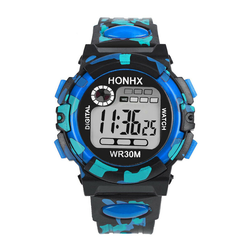 2020 wodoodporny zegarek dla dzieci dzieci dziecko chłopiec dziewczyna wielofunkcyjny wodoodporny sportowy zegarek elektroniczny zegarki wybierz prezent dla dziecka