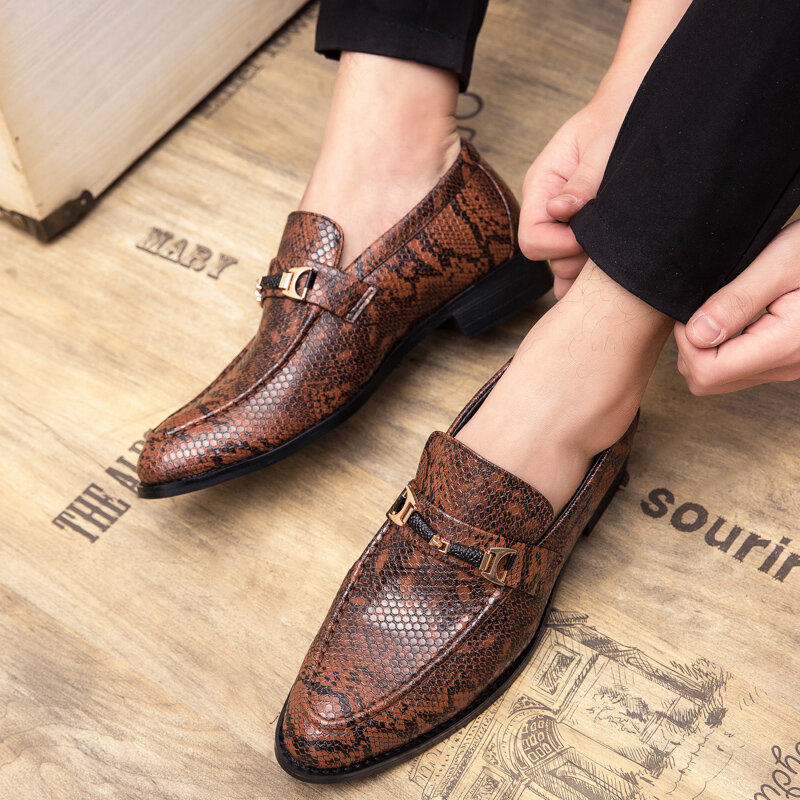 Sapatos masculinos de couro oxford, calçados sob medida para homens de negócios, moda respirável, sapatos para festa de casamento 4, 2019