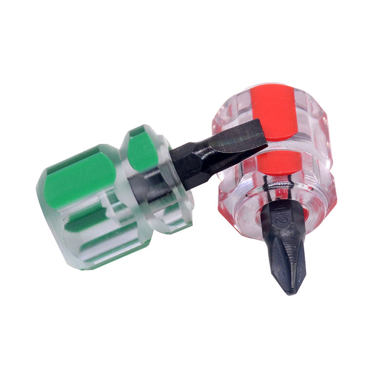 1 pçs kit chave de fenda ambiental conjunto mini pequeno portátil rabanete cabeça cruz/fenda parafuso 2.5mm parafuso cruz driver