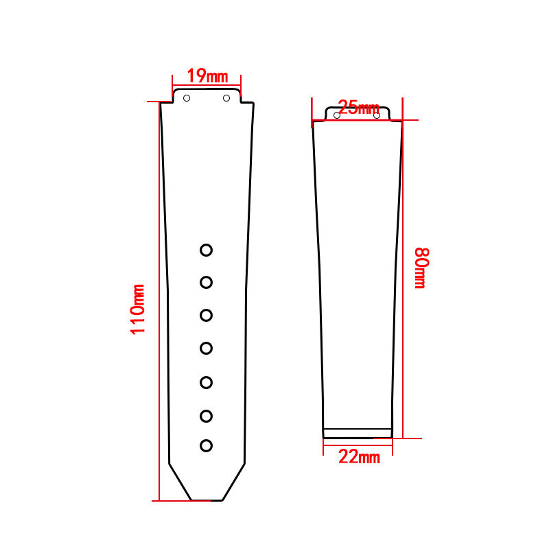 الرجال جلدية سيليكون حزام 25 مللي متر x 19 مللي متر ل HUBLOT الانصهار سلسلة المطاط حزام السيدات ووتش مع الملحقات