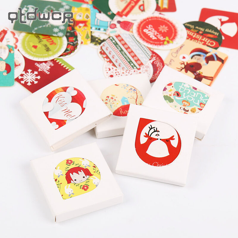 38 шт./компл. DIY Kawaii Girl Cute Animal Paper Sticker креативный винтажный Романтический романтический подарок для любви