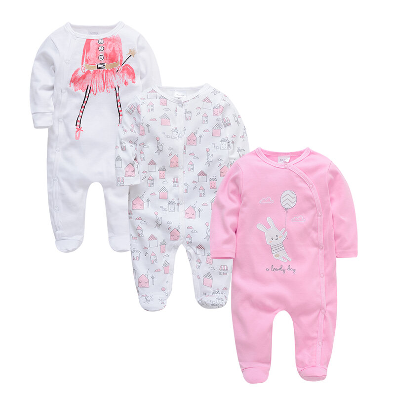 Kavkas Newborn Baby Pajamas Infantile Full Sleeve Bathrobe Baby Sleepers Boy Girl Clothing Bossa Nova roupao Baby Sleep Wear