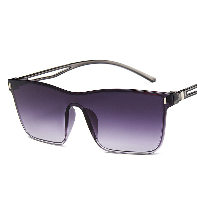 De los hombres de la moda gafas de sol con montura estilo deporte lentes de sol para dama cuadrado océano lente gafas