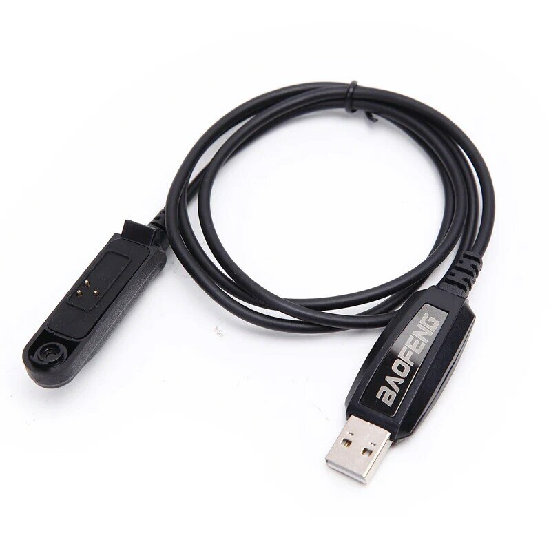 100% Оригинальный USB-кабель для программирования BaoFeng UV9R, CD-драйвер для UV-XR, A-58, UV-9R Plus, BF-A58, рация
