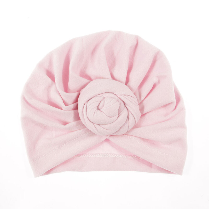8色新生児キッズローズフラワーソフト綿ブレンド帽子キャップファッション誕生日ギフト