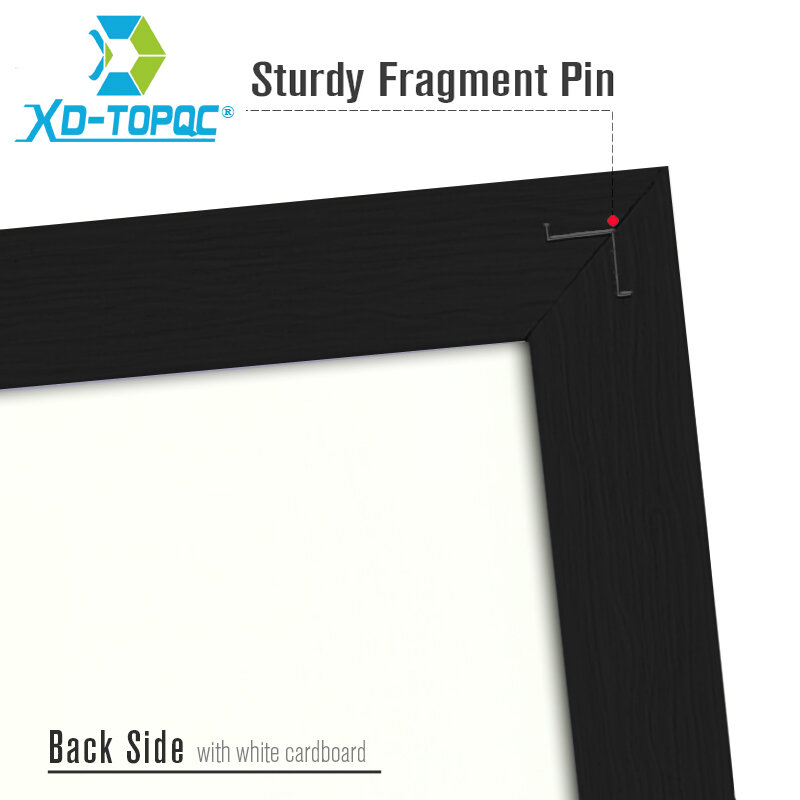 Xundi-Tablón de anuncios en 5 colores, marco de MDF, 25x35cm, fotos, Pin, Memo, tablones de mensajes para notas, envío gratis
