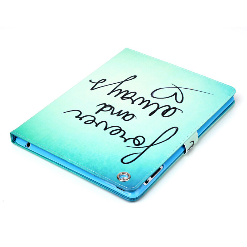 Tablet Funda Voor Ipad 2 3 4 9.7 "Inch Luxe Cartoon Kat Print Leather Wallet Magnetic Flip Case Cover coque Shell Skin Stand