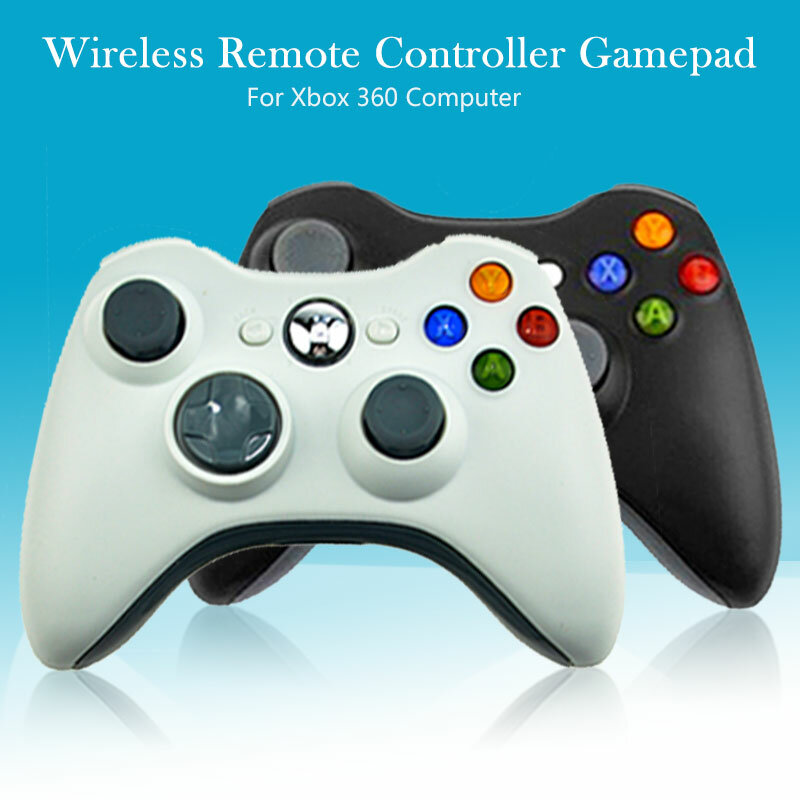 Manette de jeu sans fil, 2.4 ghz, pour Xbox 360, ordinateur avec récepteur PC, Microsoft Xbox360