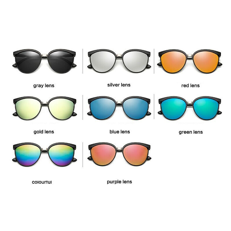Очки солнцезащитные женские «кошачий глаз», милые пикантные винтажные брендовые маленькие солнечные очки