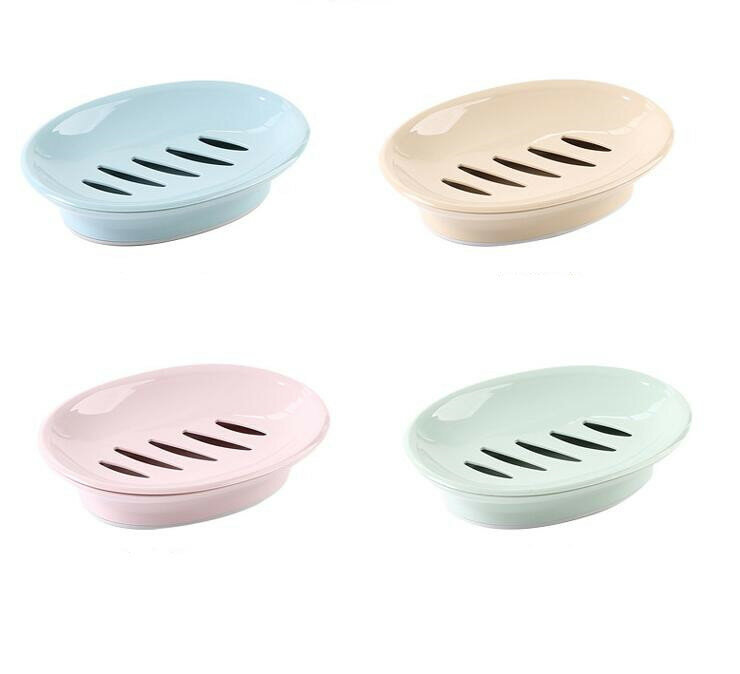 3 вида цветов Ванная комната мыльница пластиковая коробка для хранения мыла держатель для мытья посуды контейнер для ванной комнаты