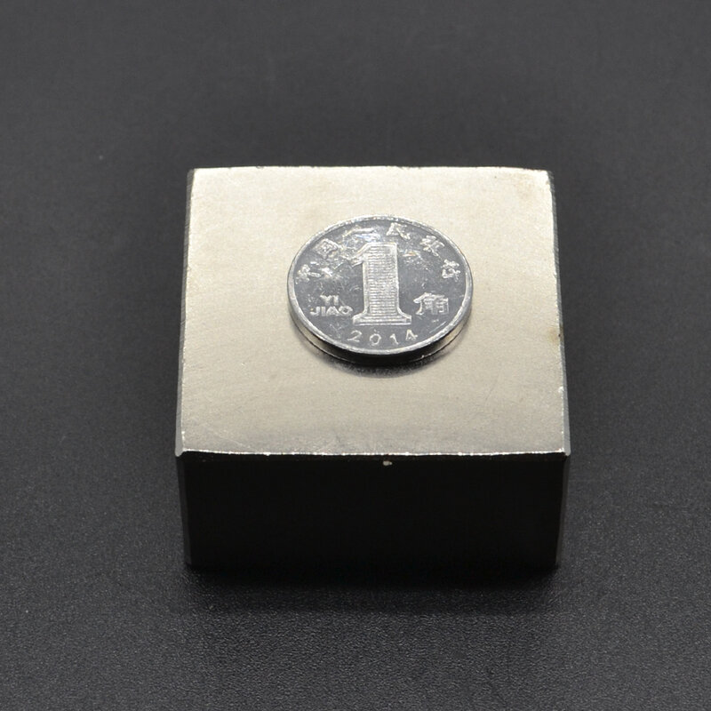 N52 1PCS blok 40x40x20mm Super Krachtige Sterke Rare Earth Blok NdFeB Magneet Neodymium Magneten 40x40x20 40*40*20