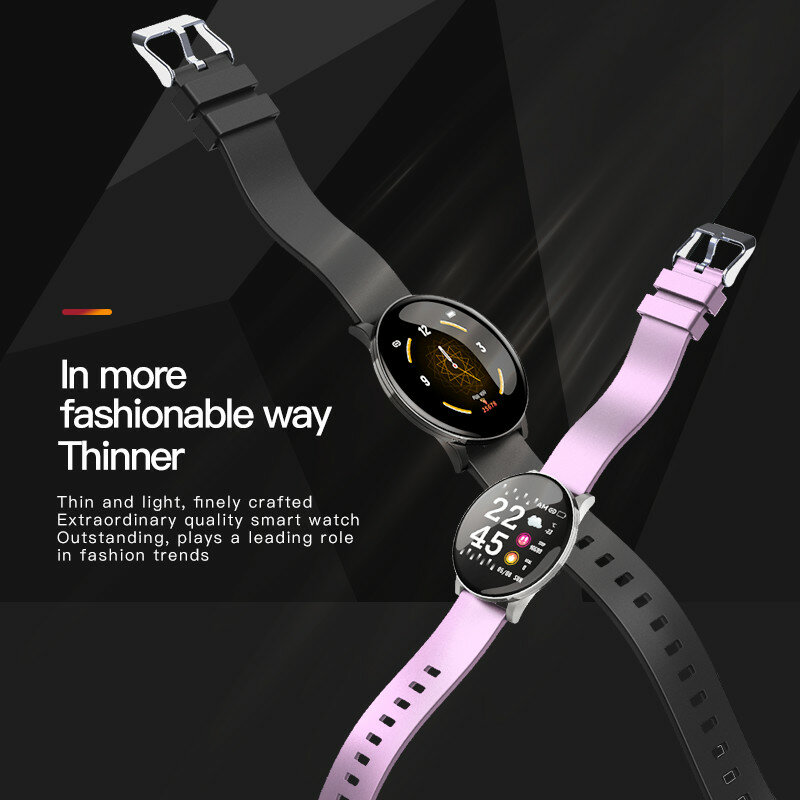 W8 นาฬิกาสมาร์ทบลูทูธกันน้ำกีฬาฟิตเนส Tracker Heart Rate Monitor ความดันโลหิตผู้ชายผู้หญิง Smartwatch pk V11