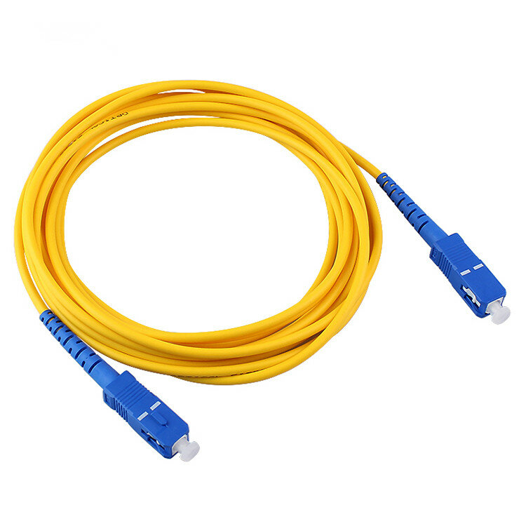 SC-SC-Cable de conexión de fibra óptica, accesorio SM SX, 3mm, 20 M, 9/125um SC/PC, 20 metros