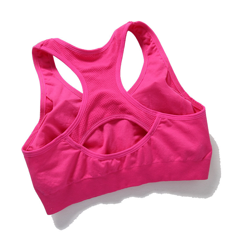 Tube Tops Fashion Beauty Back Running Sports Fitness Refreshing Wrapped Chest Underwear Hive Shockproof Sports Bra