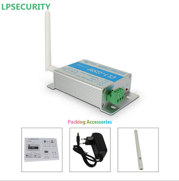 LPSECURITY GSM SMS Gate Opener Mobile Phone Remote Control Switch QUAD band 850/900/1800/1900 MHz Free shipping New CL1-GSM