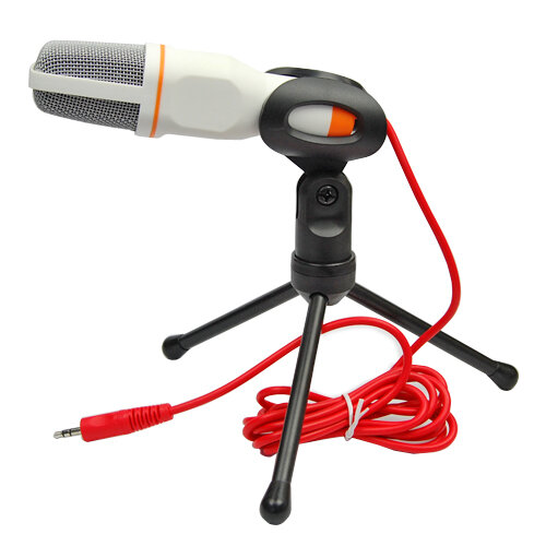 Microfone profissional de estúdio de podcast de som de condensador soonhua para pc laptop skype msn novos microfones