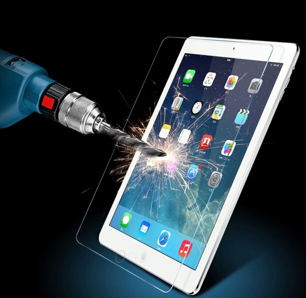 Apple用強化ガラススクリーンプロテクター,iPad mini 5 2 3 4 Tissan ipad air 1 2 pro 9.7 10.2 10.5 11 10.9インチ用強化ガラスプロテクター