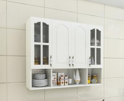 A cozinha de estilo europeu condole trava o armário quatro combinação de porta adicionar placa multicamada inferior