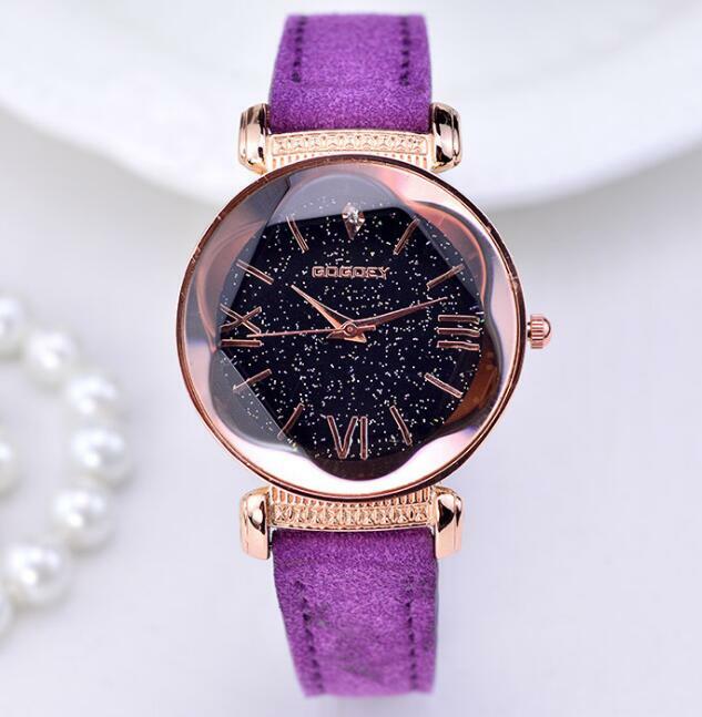 Luxury Brand Quartz Watch Women Ladies Starry Sky Fashion Wristwatches Clock female relogio feminino reloj mujer
