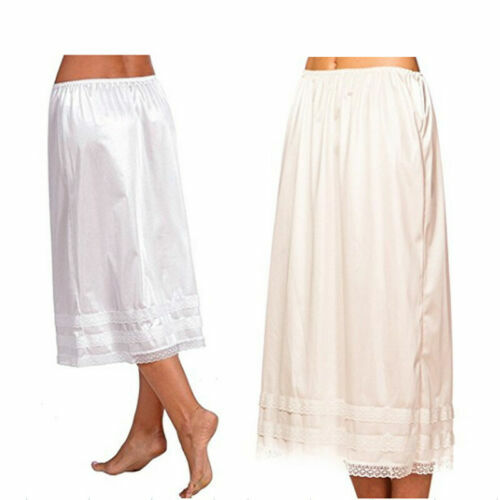 Jupe longue en dentelle pour femmes, Vintage, extensible, taille haute, solide, plissée, grande taille, été, vente en gros