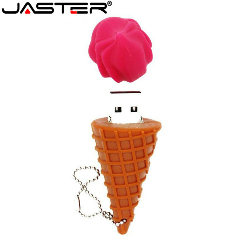 JASTER-Unidad flash USB 2,0, pendrive de helado, minions, 4GB, 8GB, 16GB, 32GB, 64GB, regalo