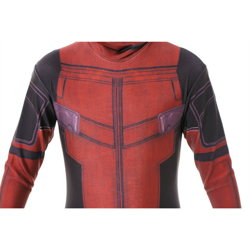 Déguisement de super-héros pour hommes et enfants, déguisement d'halloween Deadpool, nouvelle collection S-2XL