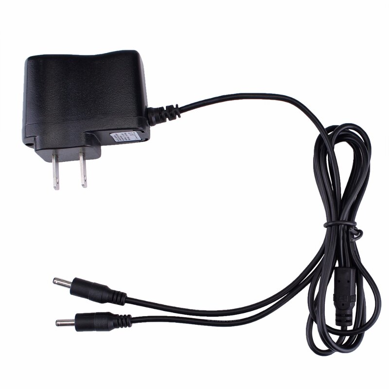 2 In 1 Charger Input 110-240V Output 5V 1A AC Adapter Charger untuk Retevis RT628 Anak-anak walkie Talkie J1026E