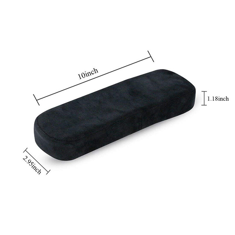 Armrest Pads Covers Foam Elbow Pillow for Forearm Pressure Relief Arm Rest Cover For Office Chairs Wheelchair Comfy Gaming Chair