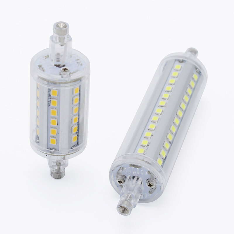 Lamparas ściemniania R7S LED kukurydzy 78mm 118mm 135mm 189mm światła 2835 żarówka SMD 7W 14W 20W 25W wymienić lampy halogenowe Bombillas