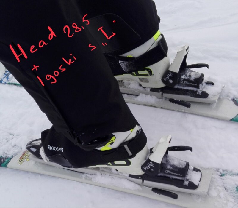 IGOSKI-أغطية أحذية التزلج والتزلج على الجليد ، أحذية دافئة مقاومة للماء ، واقي