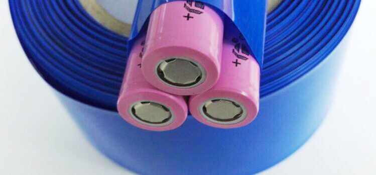1 m 18650 lithium batterij mouw schede PVC krimpkous tube shrink film van verschillende maten krimpen schede