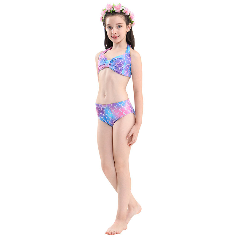 3 Buah Gadis Mermaid Ekor untuk Kostum Renang Anak Zeemeerminstaart Cola De Sirena Cauda De Sereia Cosplay Kostum Putri Duyung