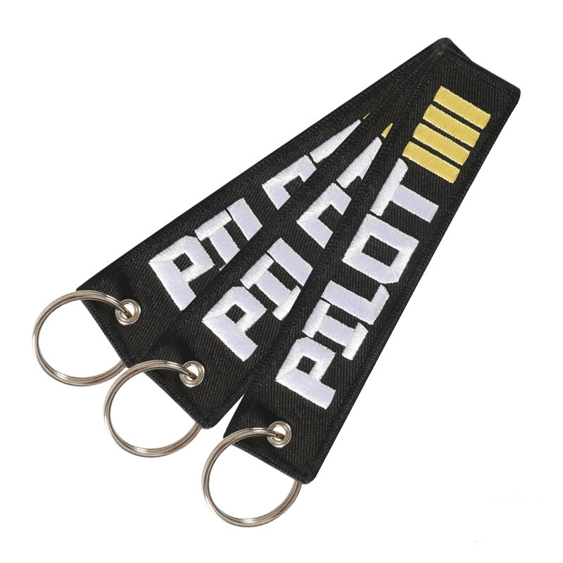 Fashion Key Chain Luggage Tag Gift with Key Travel Accessorie PILOT Keychain ATV Truck Key Ring sleutelhanger chaveiro para
