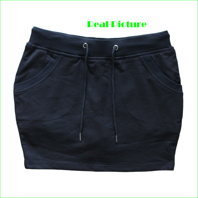 Falda de algodón para tenis para mujer, pantalones cortos deportivos para correr, buena calidad