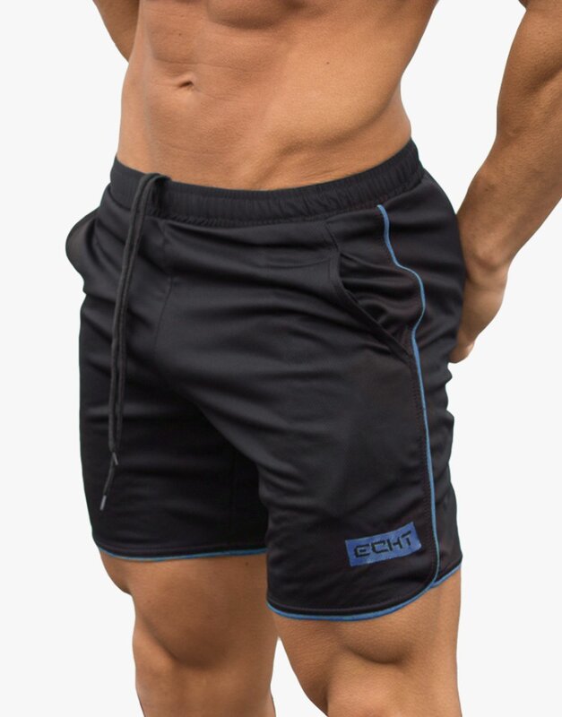 Шорты мужские спортивные быстросохнущие, Короткие штаны для бега, фитнеса, тренажерного зала, лето