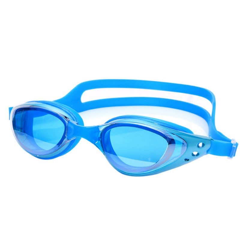 Gafas de natación de calidad para hombres y mujeres, lentes de natación impermeables, Anti niebla, para adultos