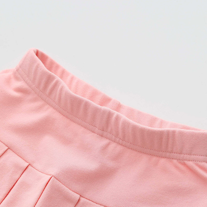 Jupe plissée en coton pour filles | Nouvelle jupe de danse d'été 2018, pantalon de sécurité divisé, jupes pour enfants