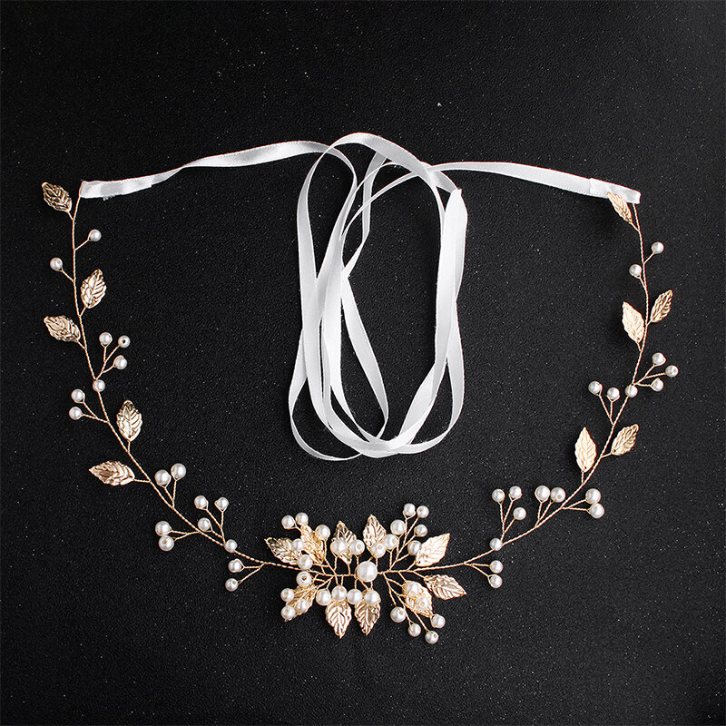 Miallo Newest Gold Flowers Sash Wedding Belts & Sashes Bridal Pearls Wedding Women Dress Accessories