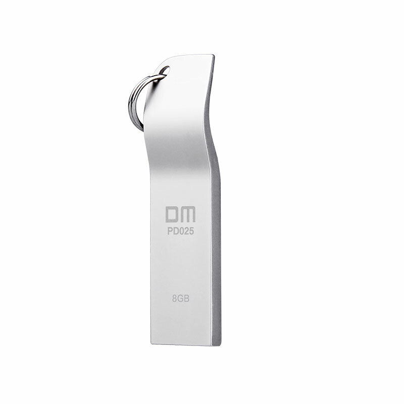 DM 8gb USB Flash Drive Pen Drive Key Ring Waterproof  Metal USB Flash usb stick pendrive usb 2.0 Special Offer
