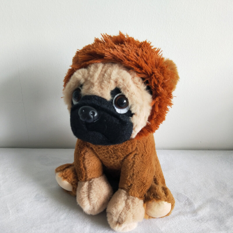 Leuke Imitatie Hoed-Dragen Hond Puppy Knuffel Sanddog Puppy Puppy Verjaardagscadeau Meisje