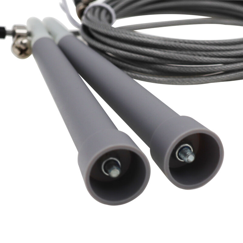 Steel Wire Skipping Rope, Pular Corda Ajustável, Equipamentos de Fitness, Exercício, Treino, Novo, 3 m