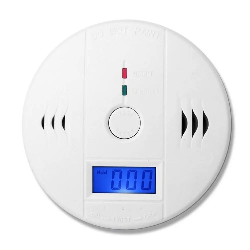 Yobang Security Independent LCD CO Carbon Monoxide Poisoning Sensor Detector Monitor CO Gas Sensor Alarm