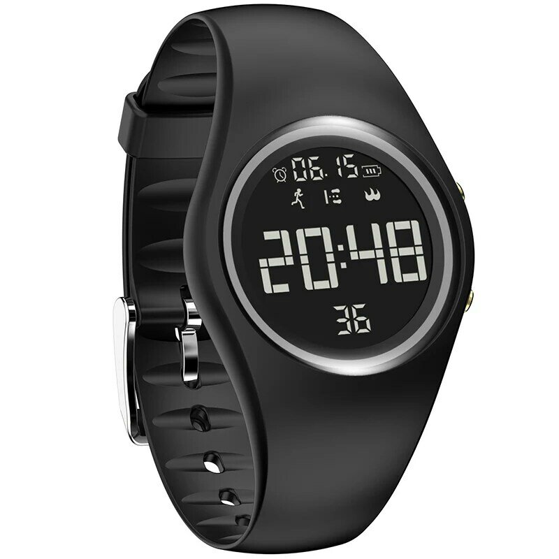 Impermeável Digital Smart Sports Watch para mulheres, monitor de pedômetro, calorias, movimento inteligente, relógios de fitness, fitness, relógio criativo