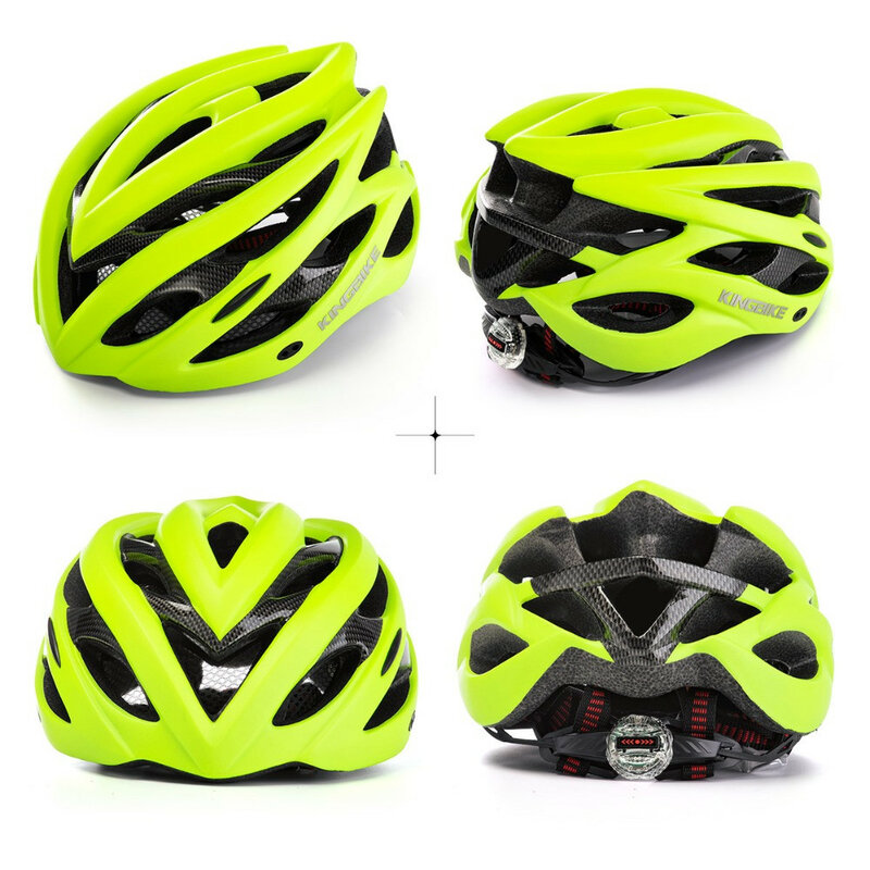 KINGBIKE-casco de ciclismo ligero para hombre y mujer, protector de cabeza para ciclismo de montaña o carretera, 2021