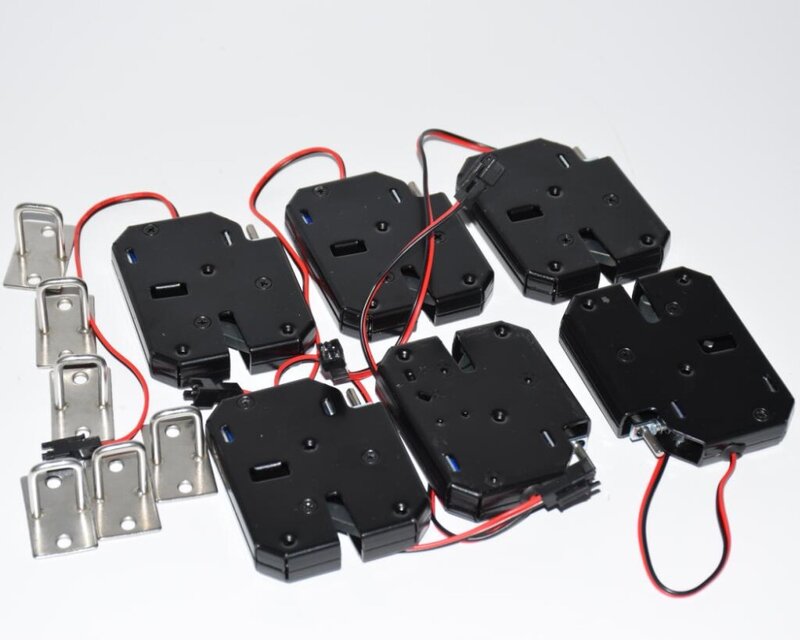 6 pcs per lotto di controllo elettronico degli accessi piccolo serrature elettriche serrature gabinetto serrature dei cassetti piccola serratura elettrica