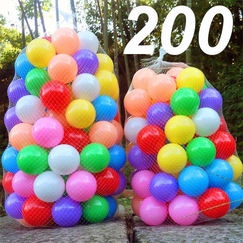 100/150/200PCS Sport all'aria aperta palla colorata per acqua dolce piscina Ocean Wave Ball Baby bambini giocattoli divertenti palla ecologica antistress